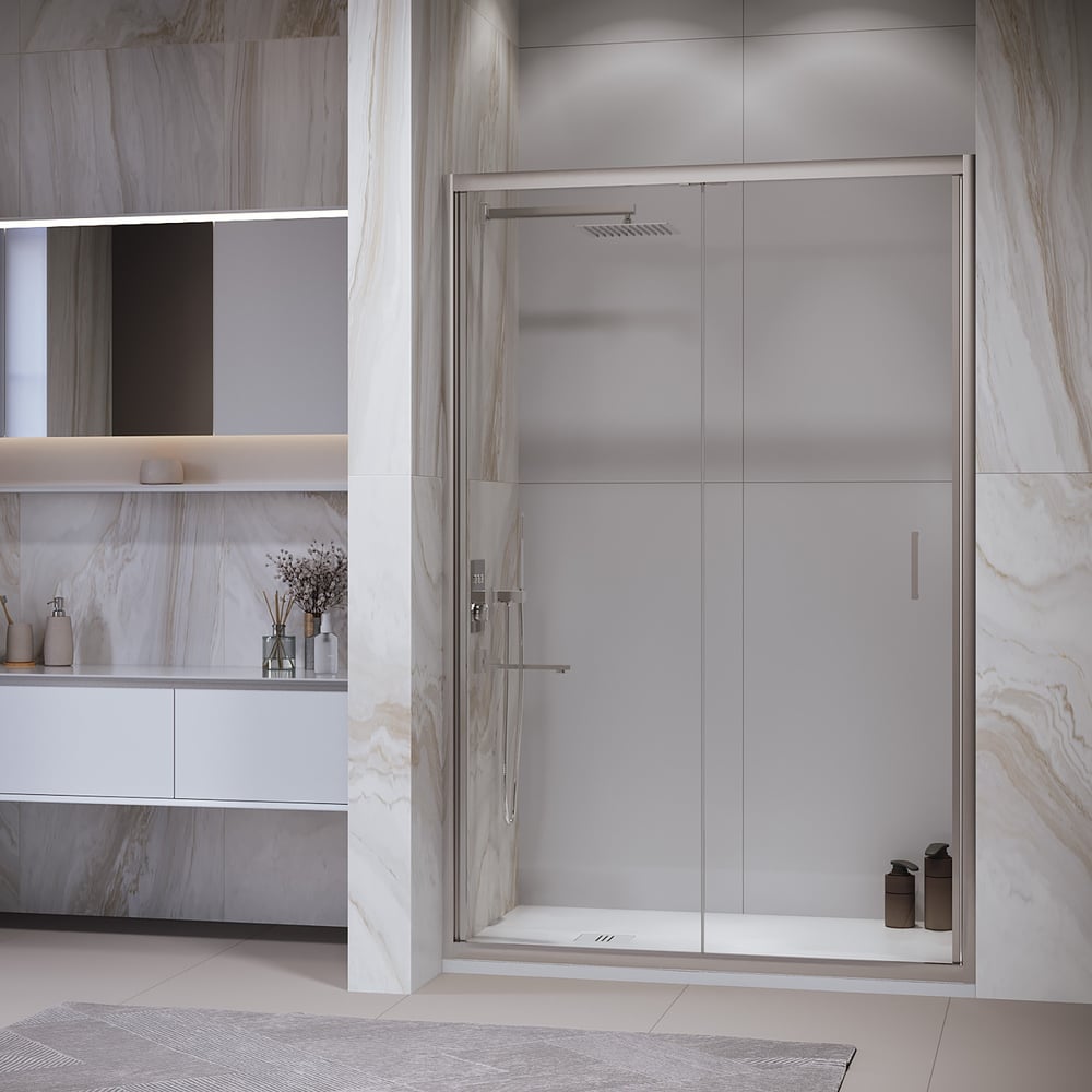 Изображение товара Душевая дверь RGW 120x190 PA-21 с хромом и прозрачным стеклом