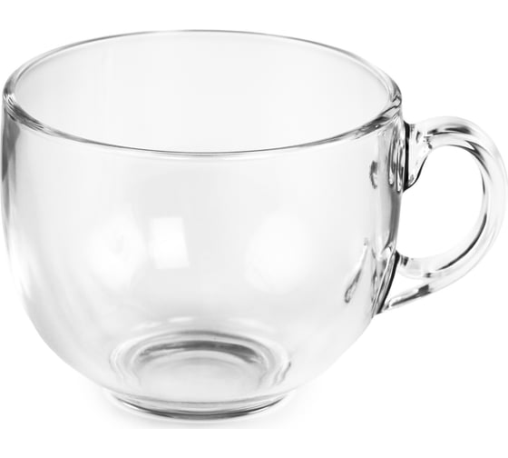 Изображение товара Кружка - бульонница LUMINARC ДЖАМБО прозрачная, 500 мл H8503