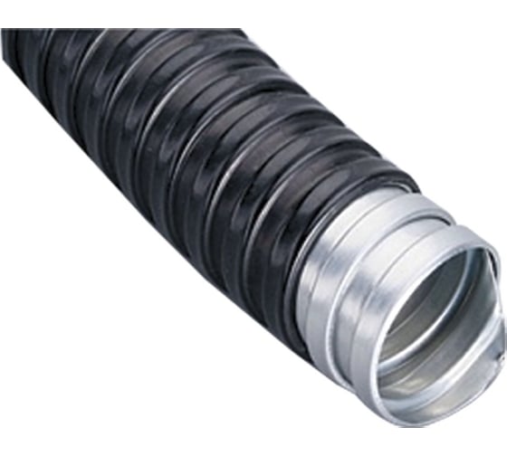 Изображение товара Металлорукав EKF нг ПВХ РЗ-ЦП - 12 с протяжкой (50 м) PROxima mrzp-12-50