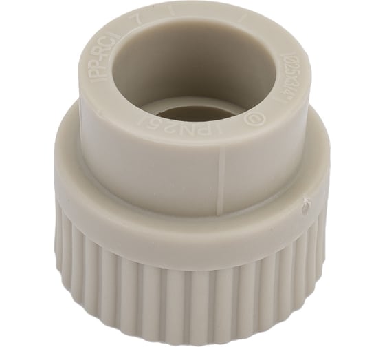 Изображение товара Комбинированная муфта VRT внутренняя, 25х3/4", EVER plast, серый 538312