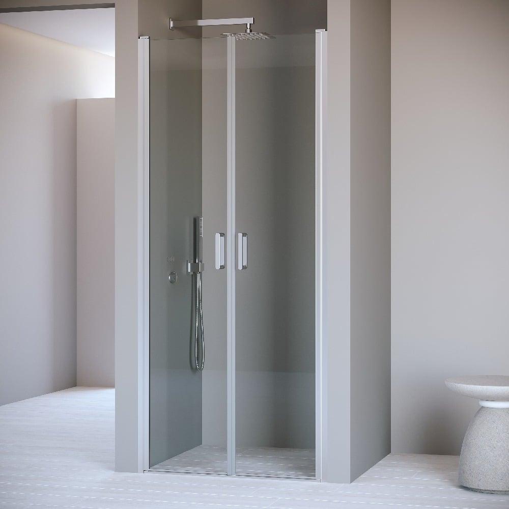 Изображение товара Душевая дверь RGW 70x195 см Хром прозрачное стекло 6 мм с регулировкой и EasyClean