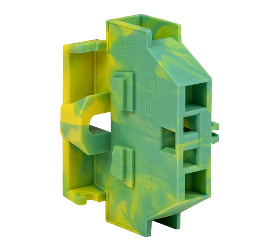 Изображение товара Миниклемма EKF PROxima STB-2.5, 24A, желто-зеленая 200 шт. stb-m-2.5-y-green