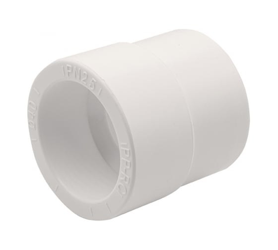 Изображение товара Переходная муфта VRT 50/40, наружная/внутренняя, EVER plast, белый 537530