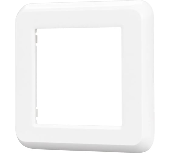 Изображение товара Рамка Arlight пластиковая FRM-VERSA-PL-1-WH 1шт 043767