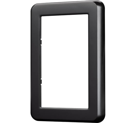 Изображение товара Рамка Arlight пластиковая FRM-VERSA-PL-D-BK 1шт 043771