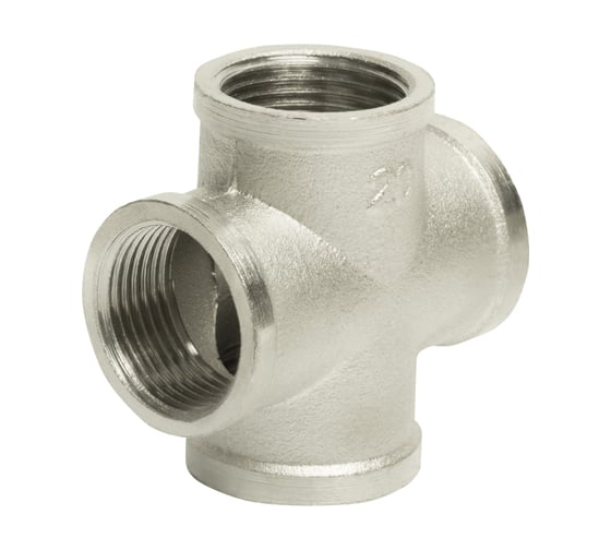 Изображение товара Крестовина VRT 3/4", внутренняя/внутренняя/внутренняя/внутренняя, никель 1945-20202020 523635