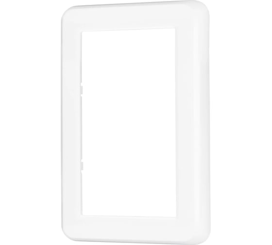 Изображение товара Рамка Arlight пластиковая FRM-VERSA-PL-D-WH 1шт 043770