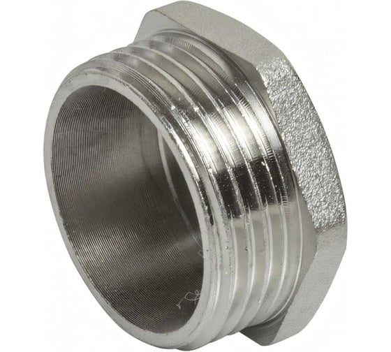 Изображение товара Заглушка VRT 1", наружная, с контрольным отверстием, никель 1912-000025 503075