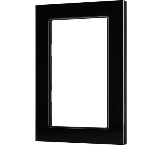 Изображение товара Рамка Arlight стеклянная FRM-GLARE-GS-D-BK 1шт 043791