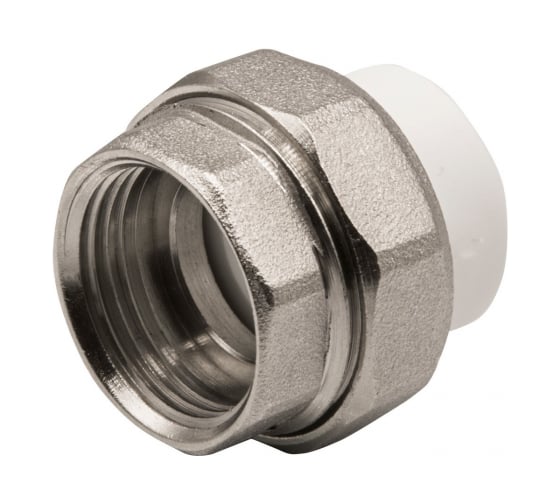 Изображение товара Комбинированная муфта VRT разъемная, внутренняя, 20х3/4", EVER plast, белый 532433