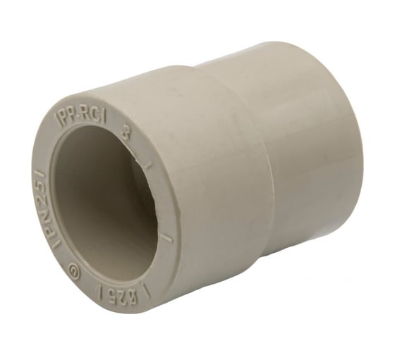 Изображение товара Переходная муфта VRT 32/25, наружная/внутренняя, EVER plast, серый 538350