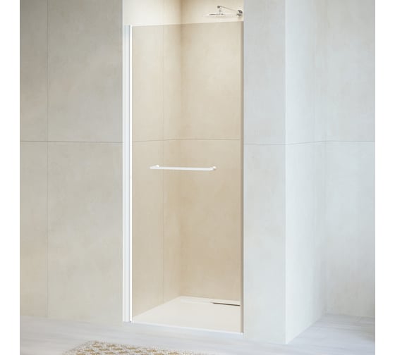 Изображение товара Душевая дверь RGW 80*195 PA-103-W Белый/Прозрачное/6 мм, 780-805, EasyClean 020810308-15