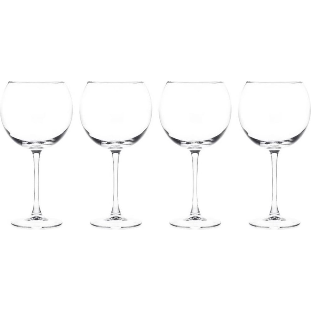 Изображение товара Набор бокалов для вина LUMINARC ВРЕМЯ ДЕГУСТАЦИЙ бургундия 4 шт 650 мл