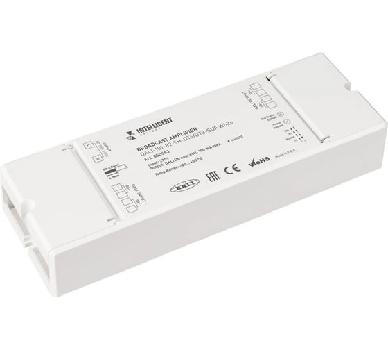 Изображение товара Усилитель INTELLIGENT ARLIGHT DALI-101-82-SH-DT6/DT8-SUF White 1шт 050583