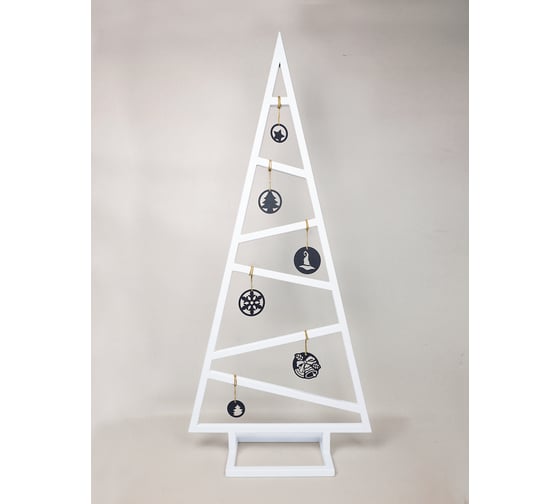 Изображение товара Искусственная елка ООО СКП Лофт 1150х510 мм, труба 20х20 мм Ё-003Б