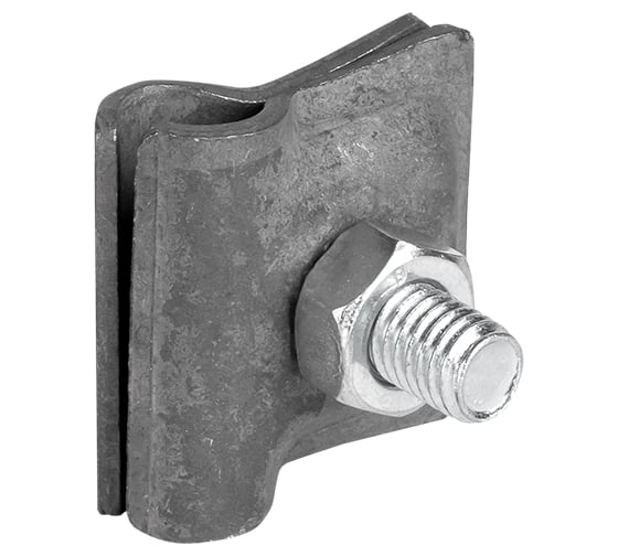 Изображение товара Универсальный зажим прута EKF PROxima малый, пластина 30х30мм, HZ lp-51510