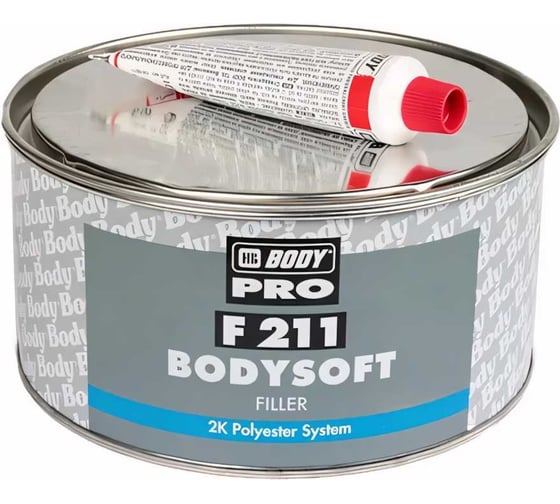 Изображение товара Шпатлевка HB BODY PRO F211 SOFT 3кг 2112300003
