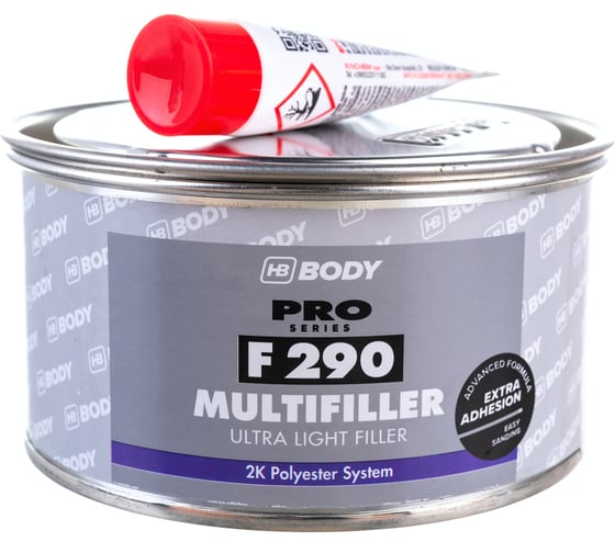 Изображение товара Шпатлевка HB BODY PRO F290 Ultra Light Multifiller Biege 0,2л 2901300050