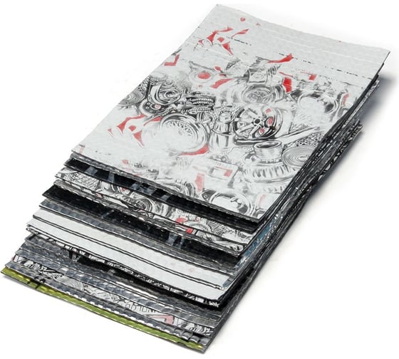 Изображение товара Вибродемпфирующий материал Dreamcar Ассорти 4, 10 листов в пачке DC-000-0123874P1024