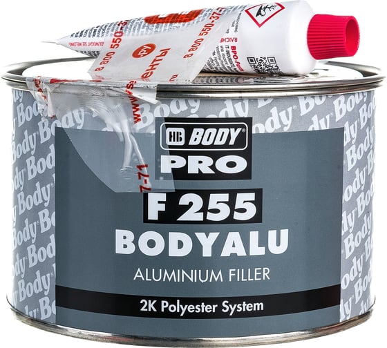 Изображение товара Шпатлевка HB BODY PRO F255 ALU 1кг 2550800001