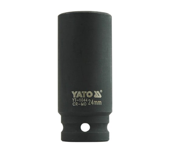 Изображение товара Головка торцовая YATO 1/2" CrMo высокая 24мм ударная YT-1044 37141044  228    1