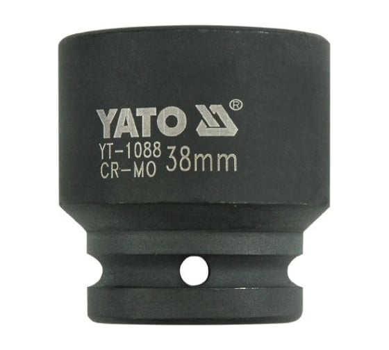 Изображение товара Головка торцовая 3/4 CrMo короткая 38мм ударная YATO YT-1088 37141088 092 1