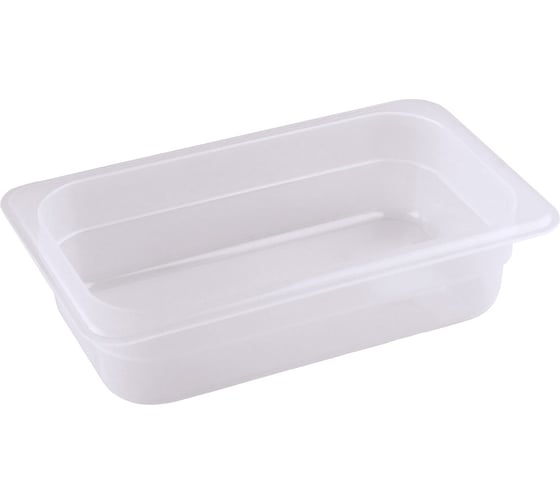 Изображение товара Гастроемкость RESTOLA п/п 1/4, 265x162х65 цв. прозрачный 22299