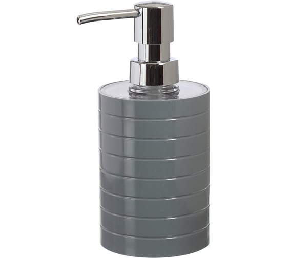 Изображение товара Дозатор для жидкого мыла Vanstore LINEA серый 429-03