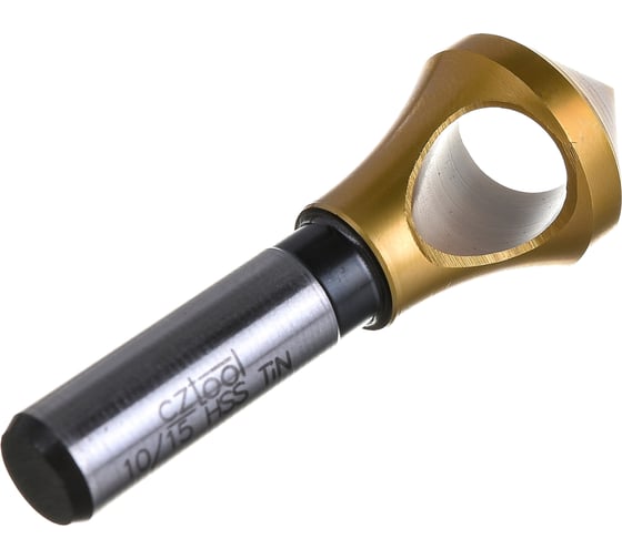 Изображение товара Зенковка с отверстием (21.5х10х64.5 мм; размер 10/15; 90°; HSSE-TiN VA) Bucovice Tools 893015