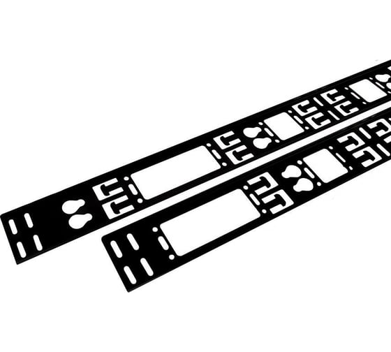 Изображение товара Вертикальный кабельный органайзер в шкаф ЦМО ширина 75 мм 42U, цвет черный ВКО-М-42.75-9005