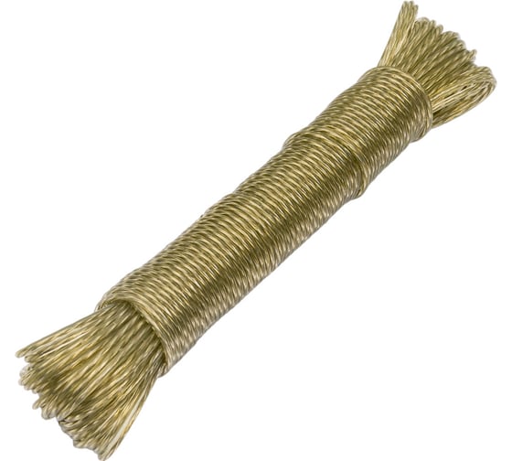 Изображение товара Шнур бельевой Рыжий кот металл 20 м суперпрочный 171169