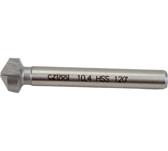Изображение товара Зенковка (10.4х6х50 мм; Z3; 120°; HSS) Bucovice Tools 830104