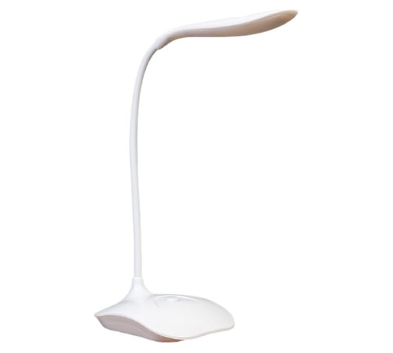 Изображение товара Настольная лампа RISALUX "Фонарь" 1Вт 14 LED USB 3AA белый 13х10х42 см 3973191