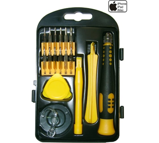Изображение товара Набор для ремонта смартфонов SKRAB 17 предметов, 41676