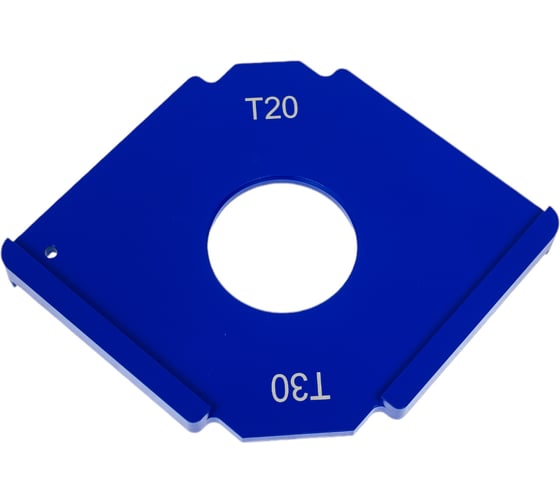 Изображение товара Шаблон РеСоурс прямой, двухсторонний, 20/30 мм, RST.005.Т20-Т30