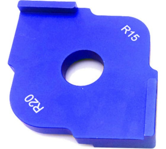 Изображение товара Шаблон РеСоурс радиусный, двухсторонний, R15/R20, RST.005.R15-R20