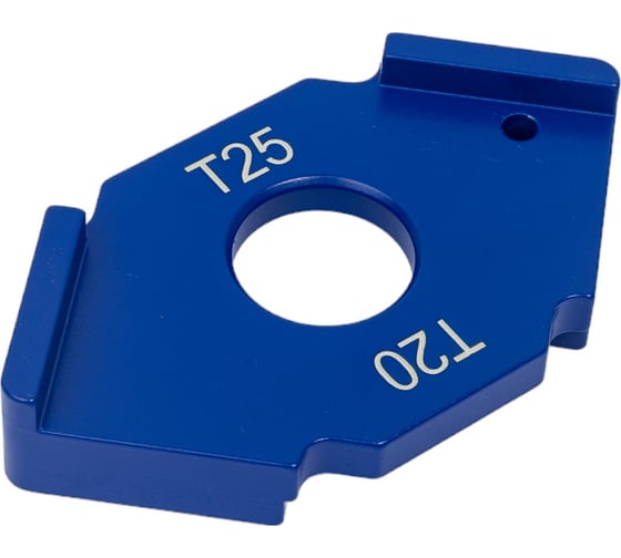 Изображение товара Шаблон РеСоурс прямой, двухсторонний, 20/25 мм, RST.005.Т20-Т25