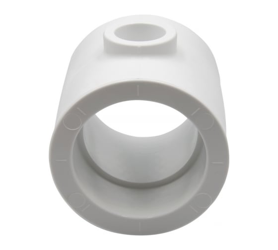 Изображение товара Переходной тройник VRT 63х25х63 EVER plast, белый, Россия 537472
