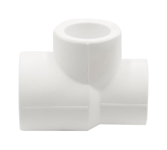 Изображение товара Переходной тройник VRT 25х20х20 EVER plast, белый, Россия 537516