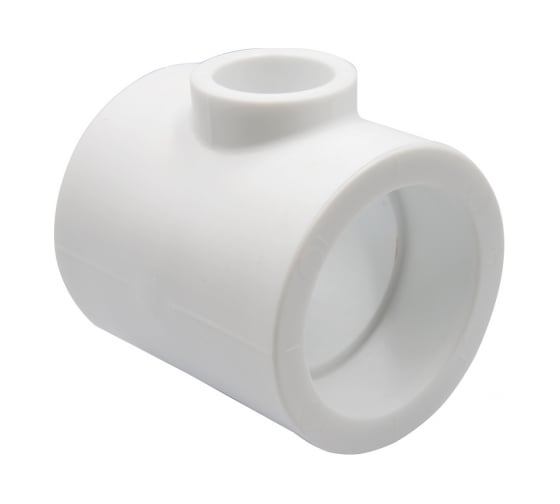 Изображение товара Переходной тройник VRT 63х32х63 EVER plast, белый, Россия 537473