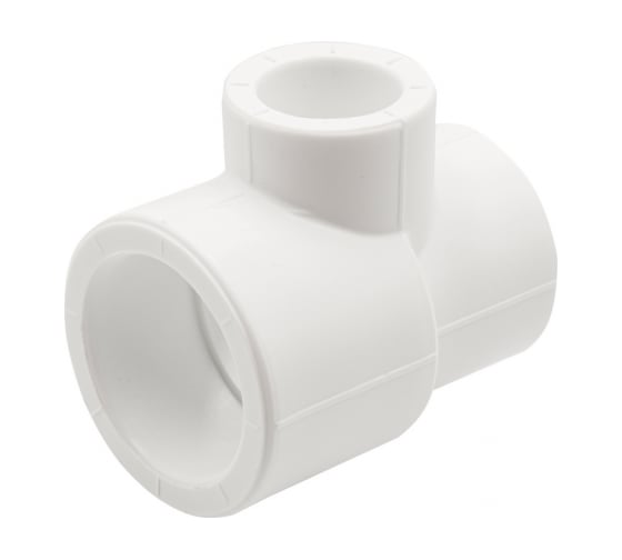 Изображение товара Переходной тройник VRT 32х20х25 EVER plast, белый, Россия 537451