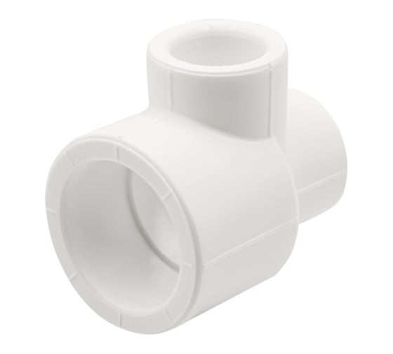 Изображение товара Переходной тройник VRT 32х20х20 EVER plast, белый, Россия 537449