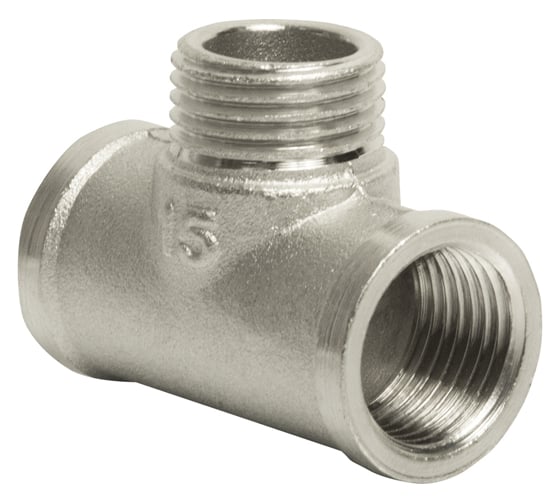 Изображение товара Тройник VRT 1/2, внутренняя/наружная/внутренняя, никель -1944-151515 503084