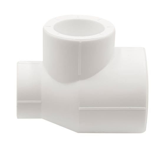 Изображение товара Переходной тройник VRT 32х25х20 EVER plast, белый, Россия 537453