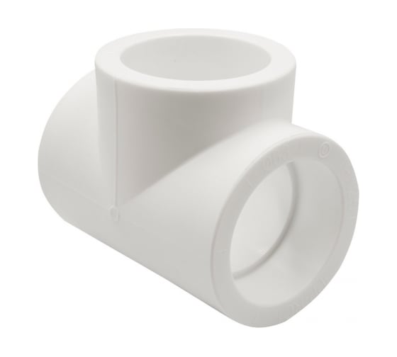 Изображение товара Тройник VRT 63 EVER plast, белый, Россия 537513