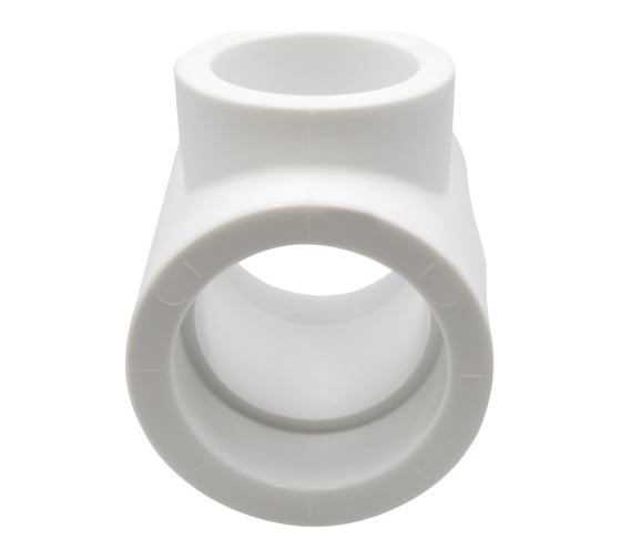 Изображение товара Переходной тройник VRT 63х50х63 EVER plast, белый, Россия 537475