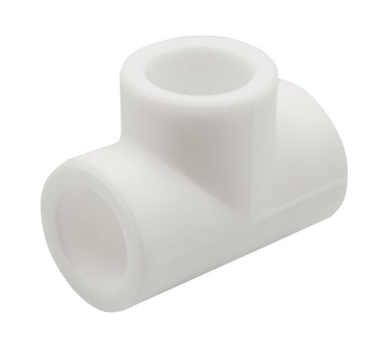 Изображение товара Тройник VRT 20 EVER plast, белый, Россия 537505