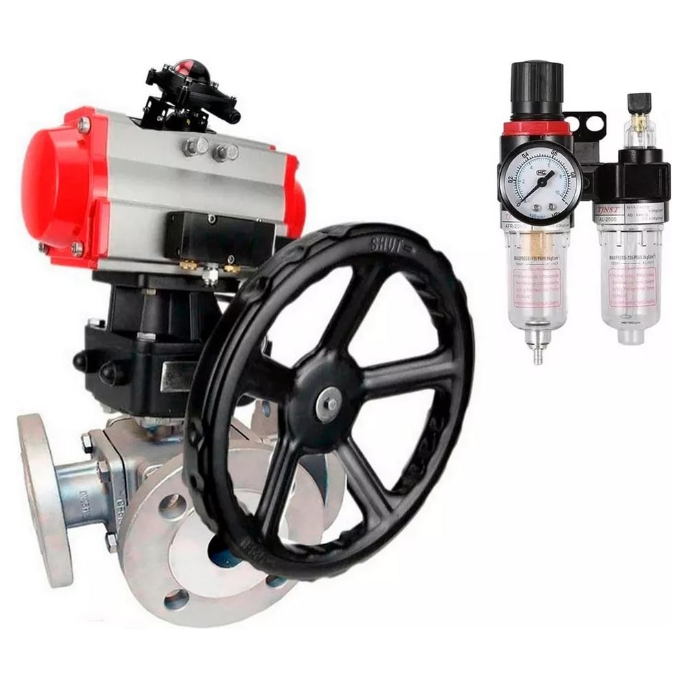 Изображение товара Шаровой кран DN15-316-PTFE L-тип