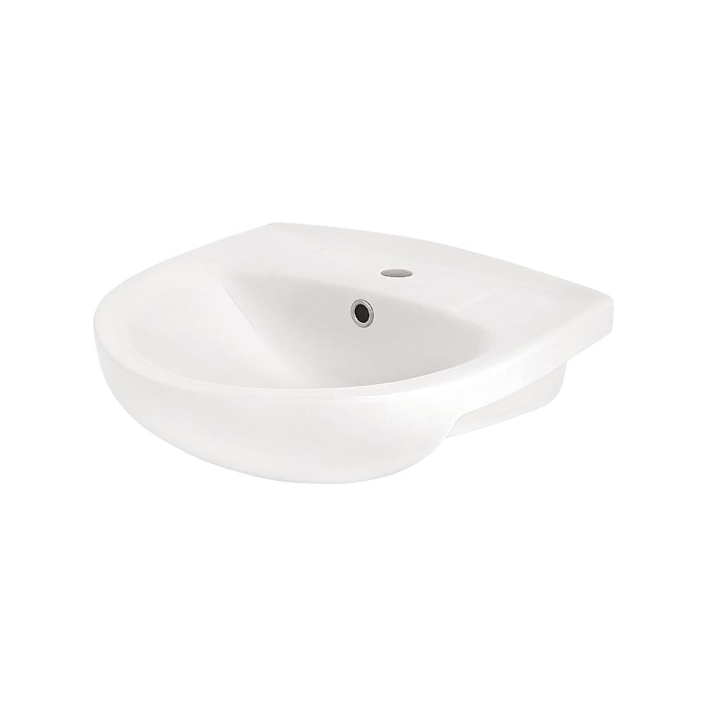 Изображение товара Умывальник Santek Канны-50 санфаянс подвесной асимметричный белый