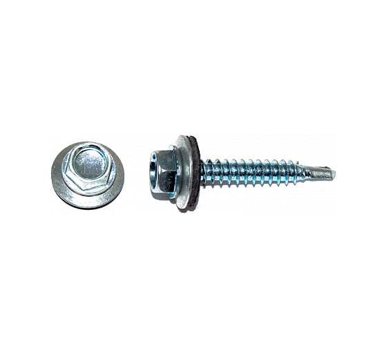 Изображение товара Кровельный саморез Kenner цинк, с шайбой EPDM, 4,8x38 2800 шт ск4838